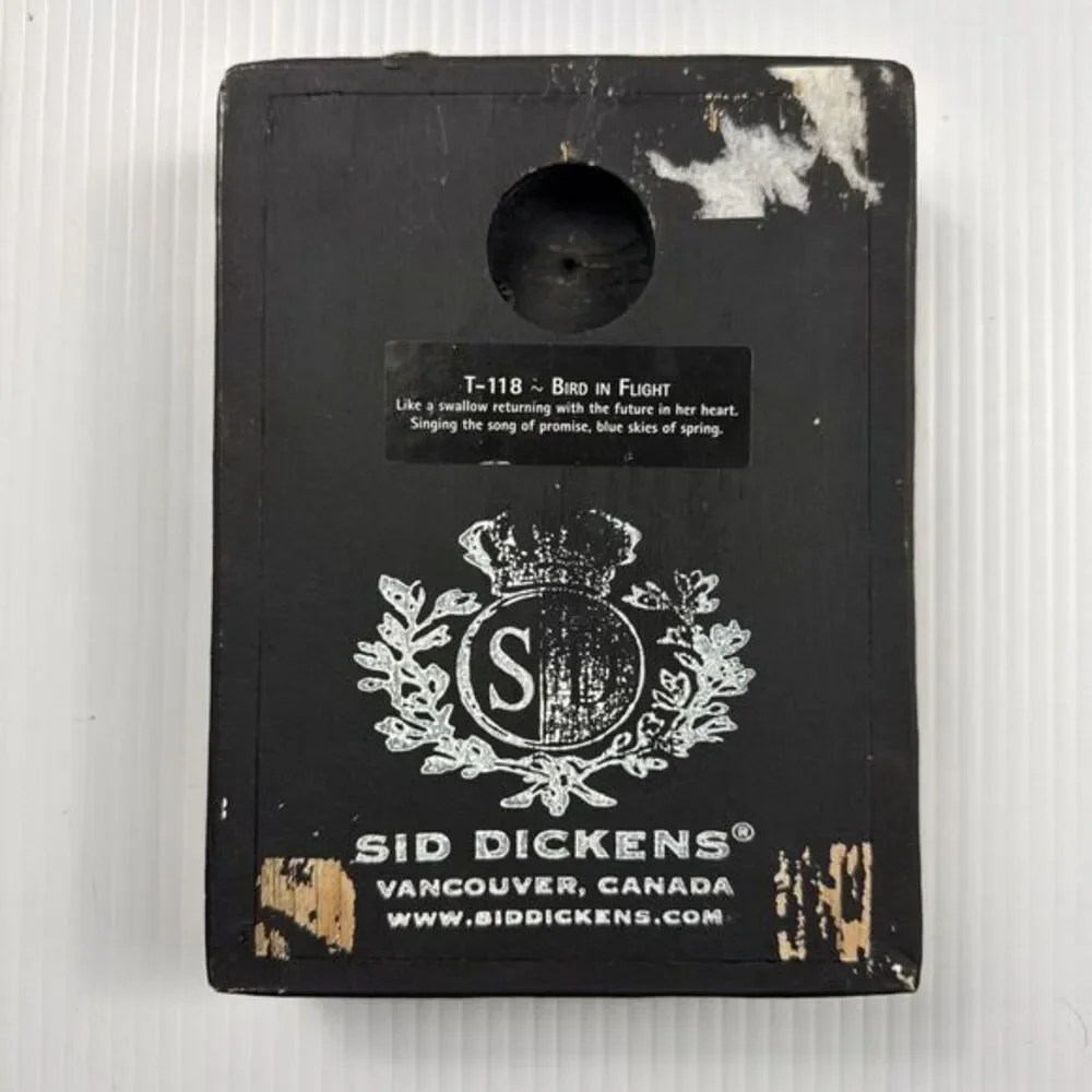 Sid Dickens Retired Memory Tile T-118 BIRD IN FLIGHT‎
